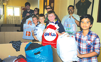 Gulf Weekly Bulging bags of kindness!